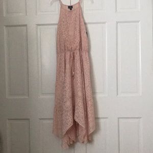 Blush pink spring/summer dress